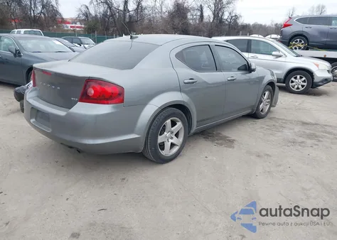 2013 Dodge Avenger Sxt из США, поврежденный, VIN 1C3CDZCB1DN502838